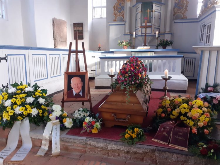 Beisetzung Pastor Meinhof