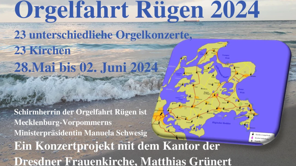 Orgelfahrt Rügen 2024